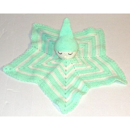 doudou bébé étoile tricot laine fait main crochet