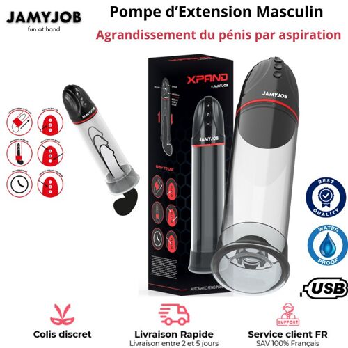 Pompe D Extension Automatique ¿ 3 Niveaux D Ondes ¿ Design Pro - Aggrandissement Penis Homme