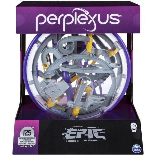 Games - Perplexus - Perplexus Epic - Labyrinthe Parcours 3D Avec 125 Défis - Labyrinthe 3D - Jeu d'Action et Réflexe - Casse tete enfant - Vertus Pédagogiques- Jouet Enfant 10 Ans et +
