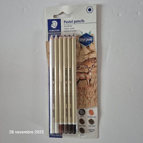 Crayons Pastel Staedtler Lumograph Pastel Sont Idéaux Pour Des Travaux Artistiques Amateurs Ou Professionnels.