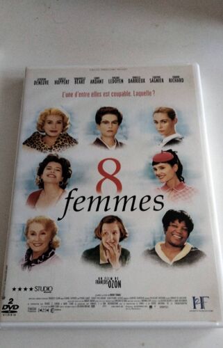 Dvd 8 Femmes Deneuve Ardant
