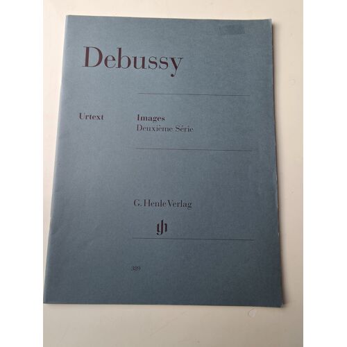 Debussy, Images, Deuxième Série - Piano - Urtext -  Henle Verlag