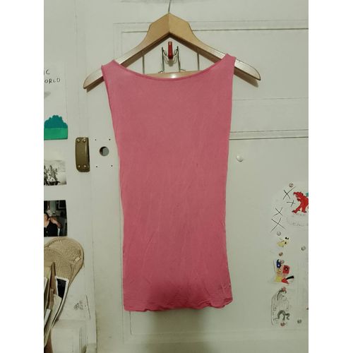 Débardeur Rose Clair Dos Croisé 32 Xxs Miss Sixty.
