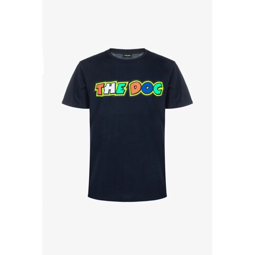 Valentino Rossi T-Shirt Vr46, Homme Bleu