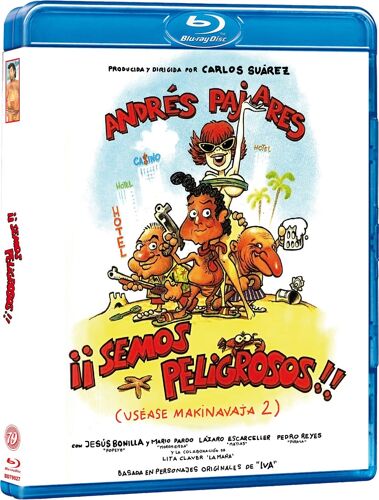 ¡Semos Peligrosos! (Uséase Makinavaja 2) (1993) (Blu Ray)