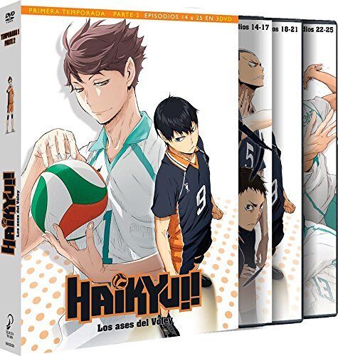 Haikyuu!! Saison 1 Partie 2 Episodes 14 Au 25 (Haikyu!! Los Ases Del Voley Temporada 1 Parte 2 Ep. 14 A 25)