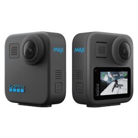 GoPro MAX - 360° caméra de poche - 5.6K / 30 pi/s - Wireless LAN, Bluetooth - sous-marin jusqu'à 5 m