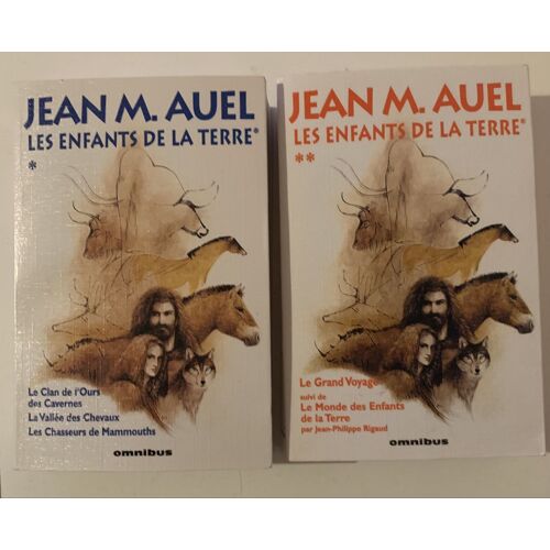 Les Enfants  De Lá Terre 2002- Tome 1 Et 2 -Par Jean M. Auel - Chez Omnibus - Livres De Science-Fiction - 