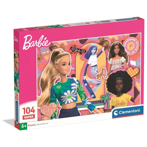 Clementoni Puzzle 104 pièces Super - Barbie