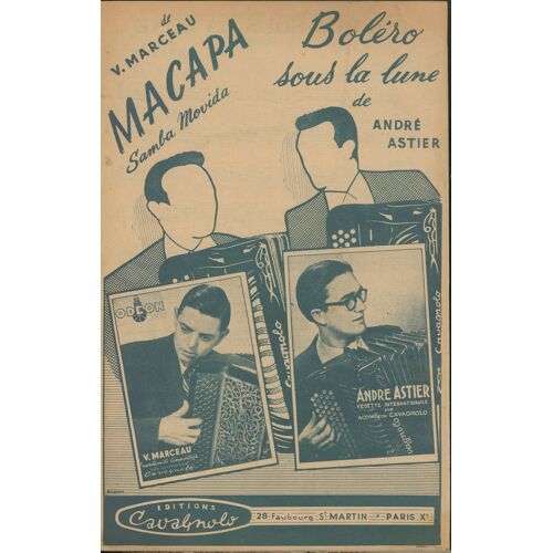 Macapa Samba De V Marceau Et Boléro Sous La Lune De A Astier