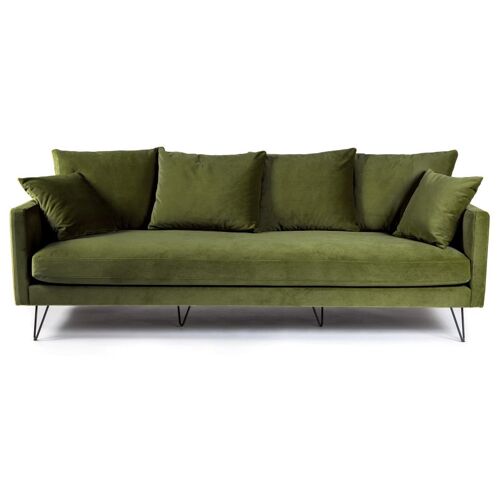 Drawer Villabon Tuxedo sofa 4 siège(s) Olive