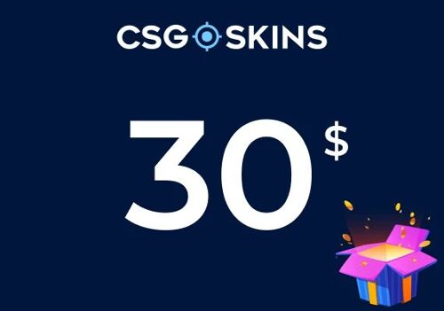 CSGO-Skins Gift Card 30 USD Key - GLOBAL