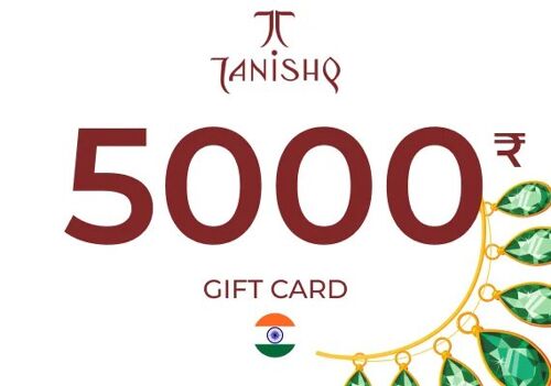 Tanishq Gold and Diamond Jewellery Gift Card 5000 INR Key - INDIA