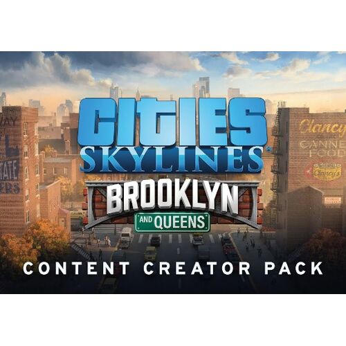 Cities: Skylines - Content Creator Pack: Brooklyn & Queens (DLC) (PC) Steam Key - GLOBAL