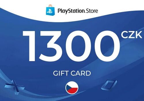 PlayStation Gift Card 1300 CZK - CZECH REPUBLIC