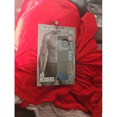 Lot De 5 Boxers Xxl Homme Multicolore 15,99 Au Lieu De 49,90 Euros. Best