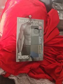 Lot De 5 Boxers Xxl Homme Multicolore 15,99 Au Lieu De 49,90 Euros. Best