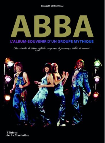 Livre Album Souvenir Du Groupe Abba