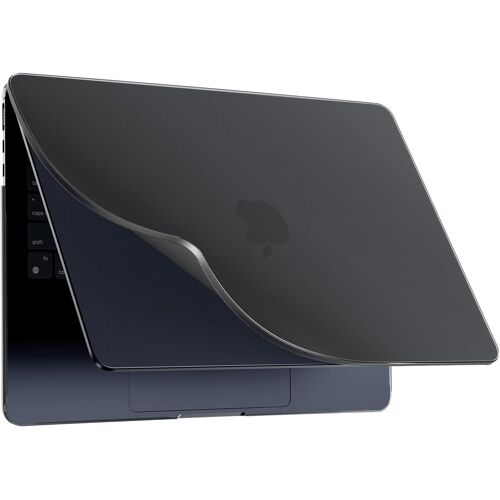 acdsgd-PP Coque Compatible avec MacBook Air 15 Pouces M4 M3 M2 2025 2024 2023 (A3241 A3114 A2941) Mac 15 Étui Meilleure Adaptation au Corps, Durable, Anti-Rayures, Translucide - Mat Noir