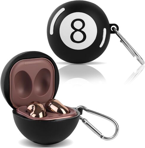 acdsgd-tui en silicone pour Samsung Galaxy Buds2 Pro (2022), Galaxy Buds 2 (2021), Galaxy Buds Pro (2021), Galaxy Buds Live (2020), Housse 3D Dessin Animé avec Porte-clés pour Écouteurs Galaxy Buds