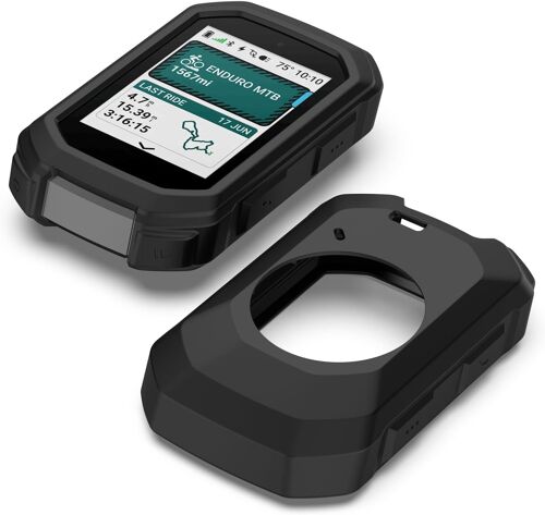 acdsgd-Compatible pour Armin Edge MTB Casque,Prend en Charge Le Chargement sans FilÉtui de Protection Antichoc Étui de Protection en Silicone pour Casque (Black)