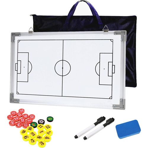 Acdsgd-Entraîneur De Football Tableau Magnétique, Stratégie Gagnante Conseil Avec Brosse Effaceur Magnétique, Mini Marqueurs, Étui Et Accessoires, Aimants, Stratégie Conseil Tableau Tactique