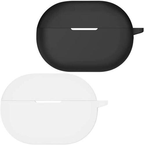 acdsgd-Compatible pour Huawei freebuds Pro 2 Casque,Prend en Charge Le Chargement sans FilÉtui de Protection Antichoc Étui de Protection en Silicone pour Casque (Black White)