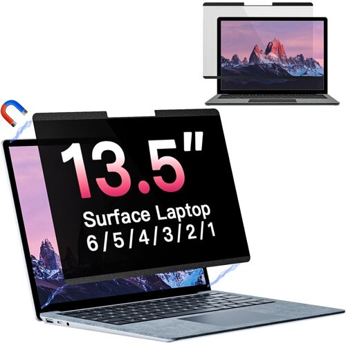 acdsgd-Magnétique Filtre de Confidentialité 13.5 Pouces Compatible avec Microsoft Surface Laptop 6/5/4/3/2/1, Protection D'écran pour Surface Laptop 13,5"", Amovible Filtre Anti Lumiere Bleue Anti Espion