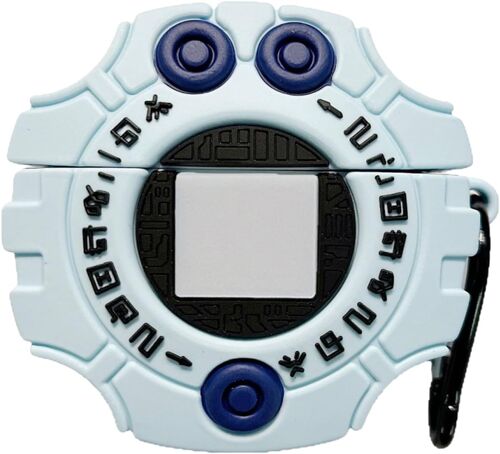 acdsgd-Coque d'écouteurs en silicone pour AirPod Pro 3, design mignon de dessin animé Digimon Monster Digivice pour AirPods Pro 3e génération (2025) pour garçons et filles (A)