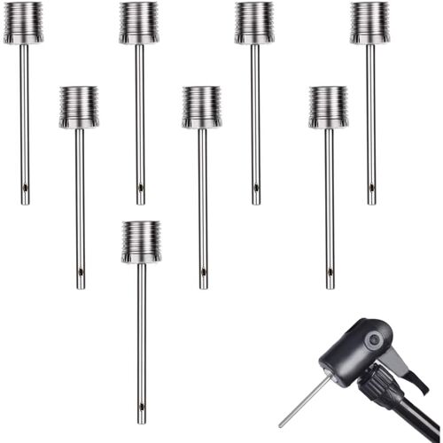 Acdsgd-Lot De 8 Aiguilles Pour Pompe À Boule, Aiguille De Gonflement De Pompe À Boule, Aiguille Pour Gonfler Des Ballons, Aiguille Ballon Aiguille Pour Ballons Broche Ballon