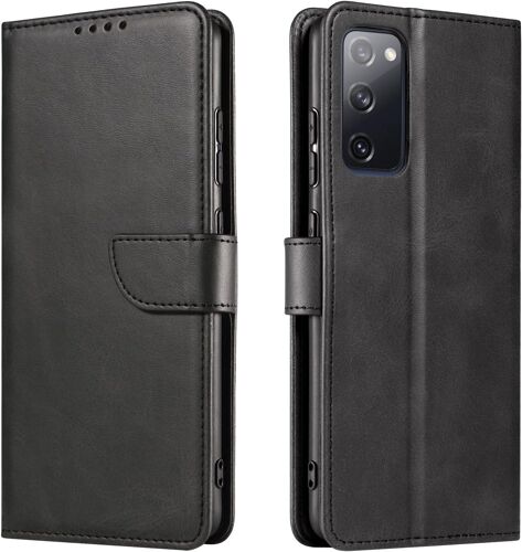 acdsgd-pour Coque Samsung Galaxy S20 FE, Coque Etui Protection Housse Premium en Cuir PU et Fonction Support,Emplacements Cartes, Pochette de Portefeuille Flip Case, Noir