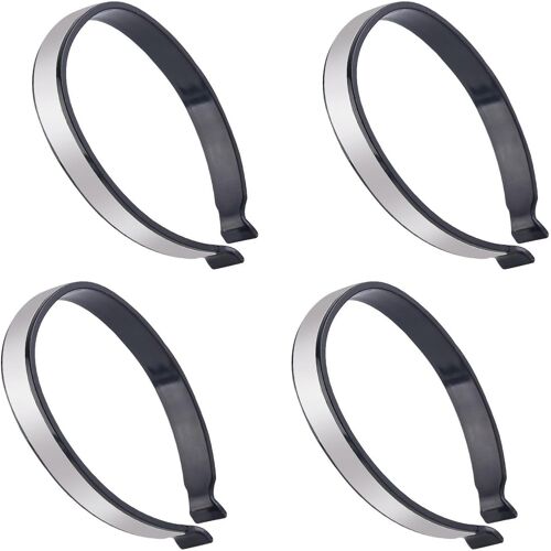 Acdsgd-4 Pièces Serre Pantalon Vélo Réfléchissant, Pinces À Pantalon Avec Bandes Réfléchissantes Pour Cyclisme De Nuit, Accessoire Sécurité Universel Homme Femme