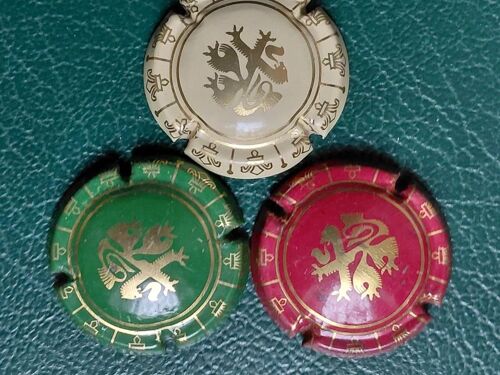 🍾 Lot De 3 Capsules De Champagne