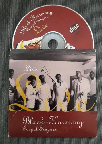 Black Harmony Gospel Singers Live Cd 9 Titres : Joshua / This Little Light Of Mine Amen / Walk With Me / Let My People Go / Since I Lay / Well I Feel Good / Amazing Grace / When The Saints / Happy Day