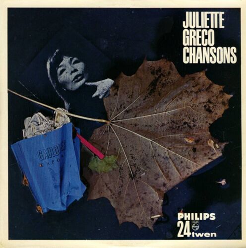 Juliette Greco Chansons ,( Philips Allemand )