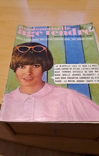 Melle Age Tendre N08( Juin 1965 ) Sheila / F Hardy/G Chakiris/D Rivers/ R Stones/S Vartan/C François