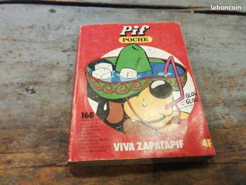 Bd Magazine Pif Poche N. 168 Viva Zapatapif 1979