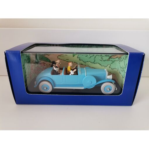 Voiture Tintin Le Sceptre D'Ottokar N°21 - Hachette 1/24 NEUVE En Boîte Avec Fascicule