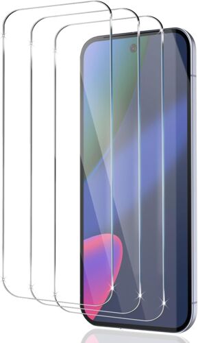 KALANKA-Protection Écran pour Google Pixel 10 Verre Trempé, 3 Pièces Dureté 9H Anti-Rayures Film Protecteur d'écran, Sans bulles HD Transparent Protection Montre Protecteur D'écran