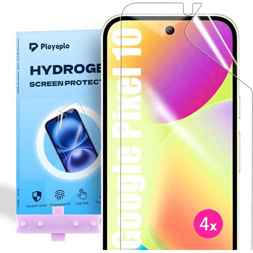 LORANKA-Protection Écran Hydrogel pour Google Pixel 10, 4 Pièces Film Flexible Soft HD, Anti-Rayures Film Protecteur TPU Souple, Compatible avec Lecteur d¿Empreinte, Facile à Installer