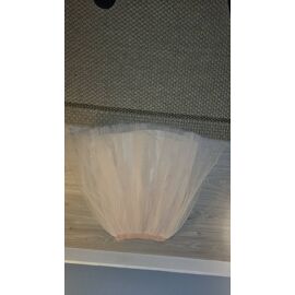 Jupe Tutu En Tulle Avec Jupon Rose Fille Danse Costume 30 Cm Pour L Élastique D Un Bout A L Autre