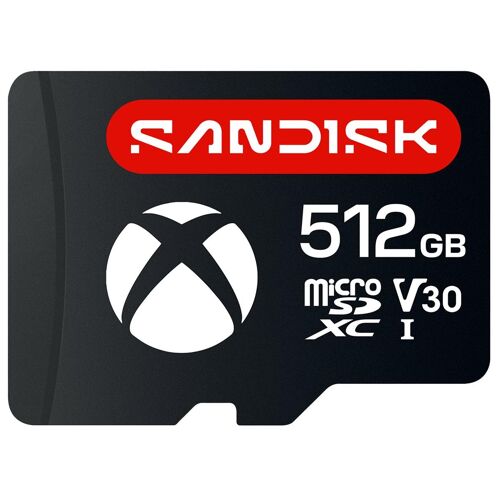 SanDisk - For ROG Xbox Ally X carte mémoire flash - 512 Go - Video Class V30 / UHS-I - microSDXC UHS-I