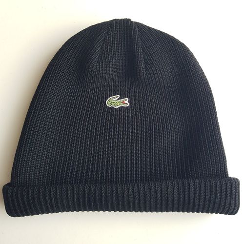 Bonnet F4797 Vintage Noir Lacoste