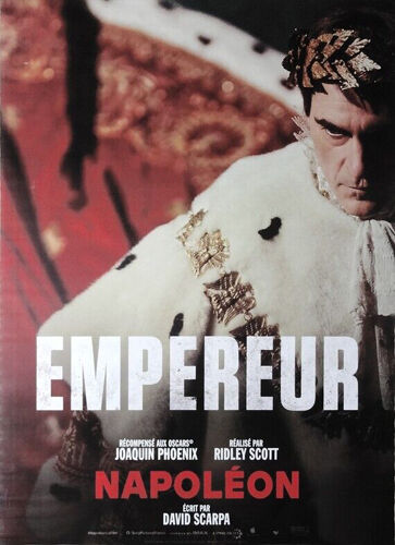 Affiche Cinéma Préventive (Empereur) - Napoleon De Ridley Scott - 120x160 Cm