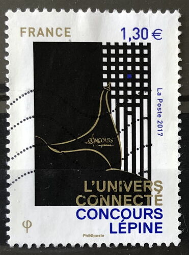 Concours Lépine - L'Univers Connecté 1,30 Euros (Très Joli N° 5141) Obl - France Année 2017 - Brn83 - N34284