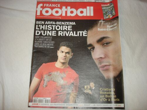 France Football  N° 3270 : Ben Arfa - Benzema L'histoire D'une Rivalité