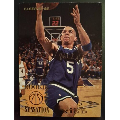 Carte Fleer 95-96 Jason Kidd N°214