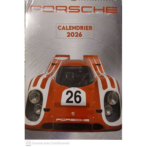 Calendrier Porche 2026