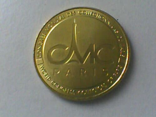 Médaille Jeton Congrès Mondial Collectionneurs 2025 Monnaie De Paris Cmc