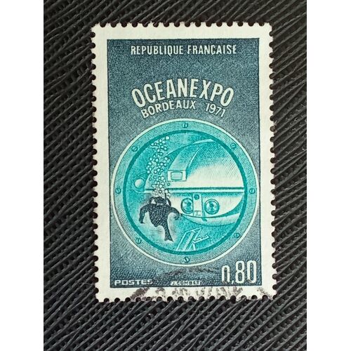 Timbre France Y T 1666 Oceanexpo, Bordeaux 1971 (010210 )